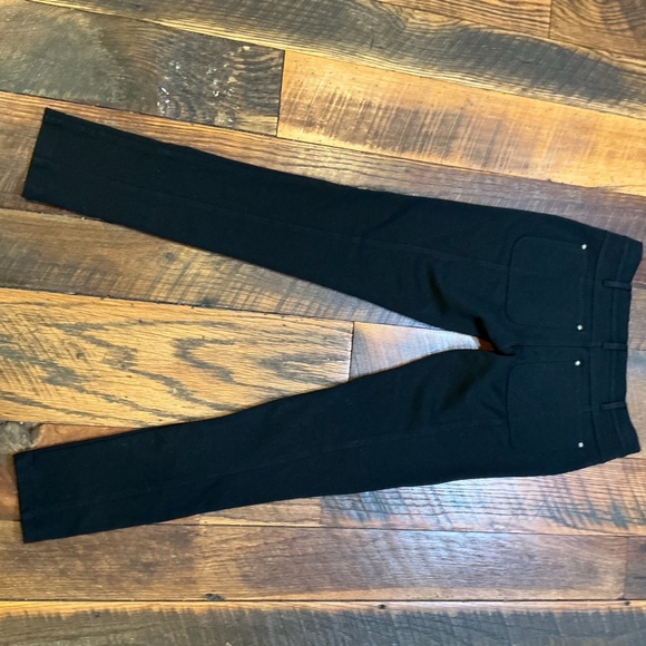 Free People Black Moto Skinny Pants Women’s Size 27 - Picture 2 of 6